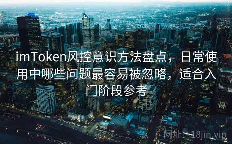 imToken风控意识方法盘点，日常使用中哪些问题最容易被忽略，适合入门阶段参考